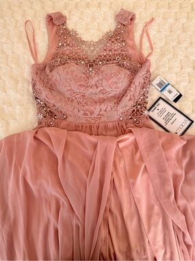 princess polly baby blue dress formal wear at macy's main image 0